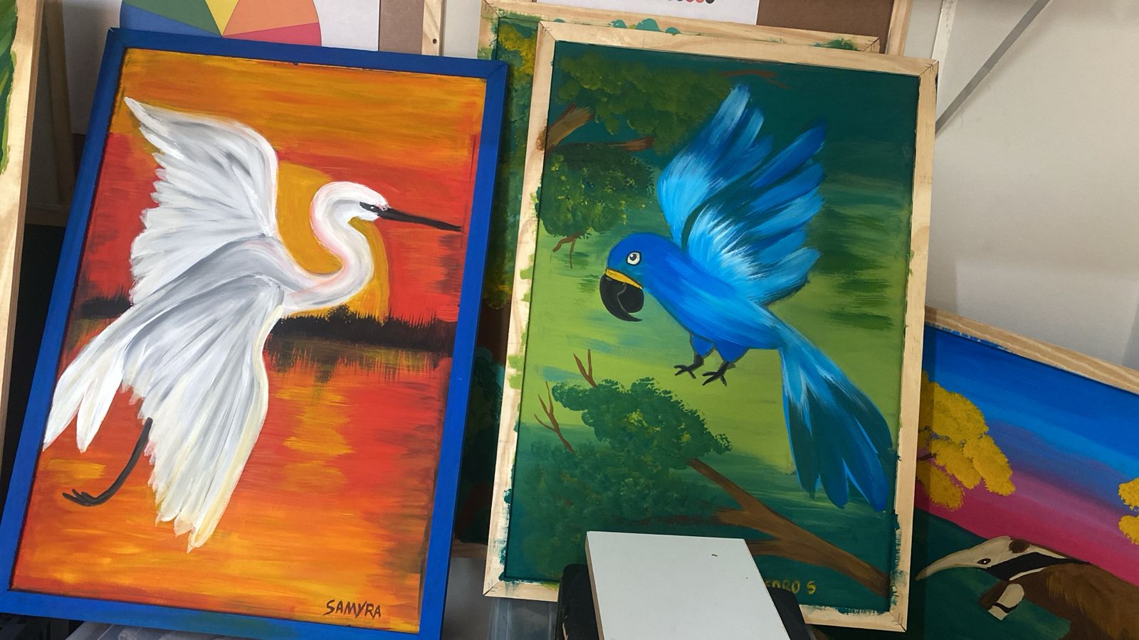 Exposição de Arte Infantojuvenil com Deficiência no Bioparque Pantanal