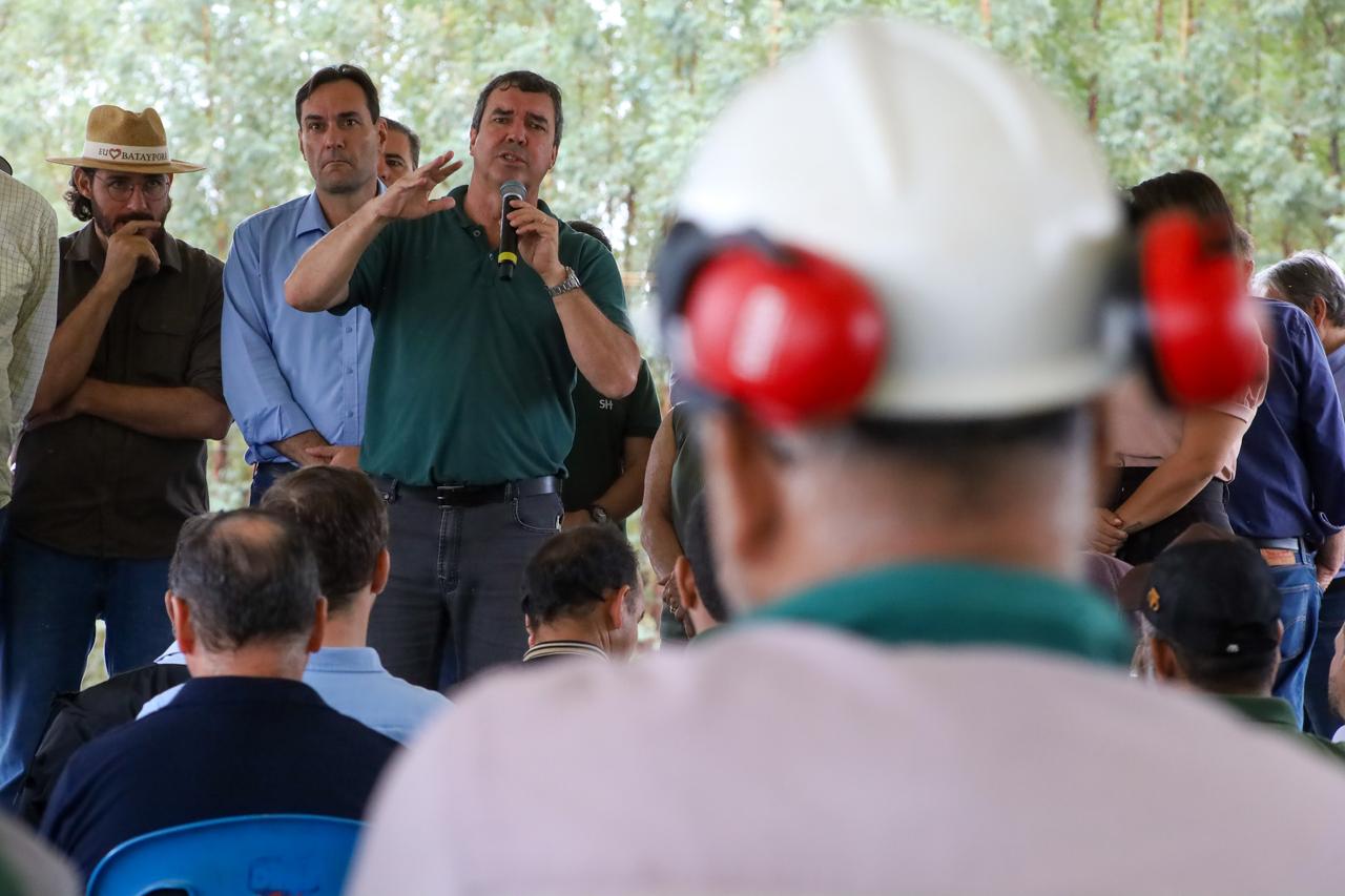 Inauguração da Pavimentação da Estrada Municipal NA-18 em Nova Andradina pelo Governo do Estado