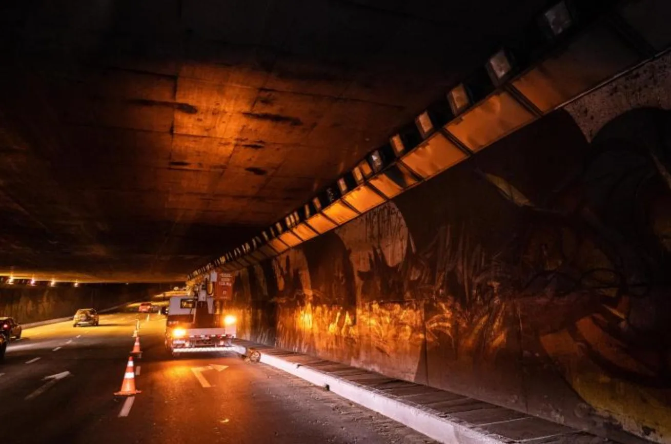 Furto de Cabos no Túnel da Conceição em Porto Alegre: Quarta Ocorrência Deixa Túnel às Escuras