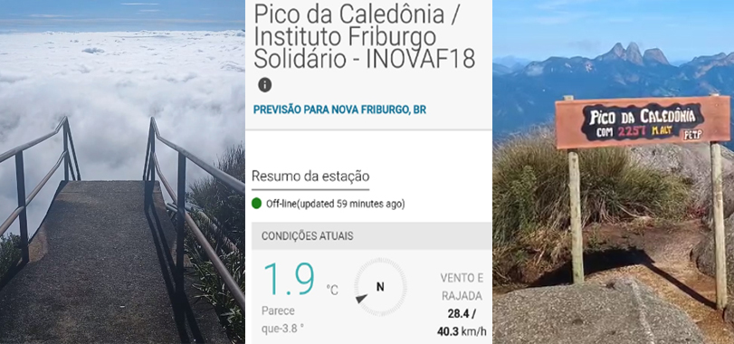 Temperatura Cai para 1.9 Graus com Sensação Térmica de -3.8 em Caledônia nesta Segunda-Feira