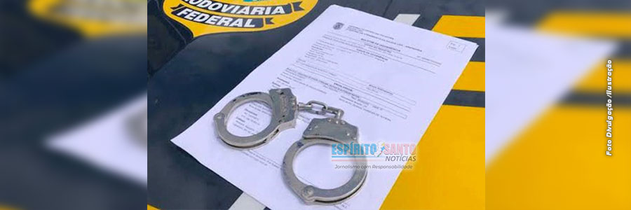 Foragado da Justiça é Preso em Viana pela PRF