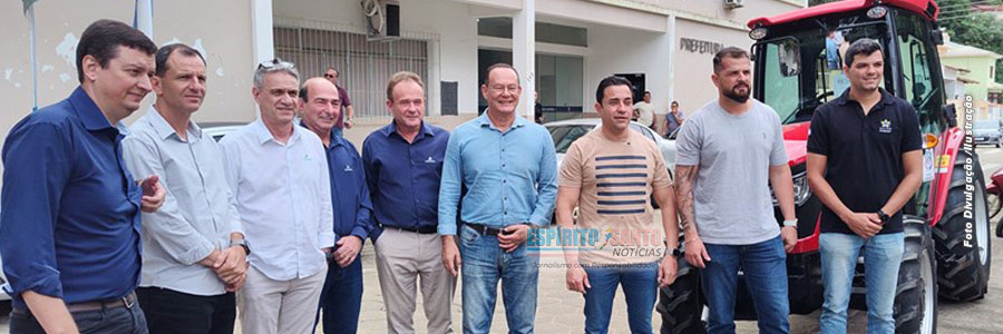Entrega de Trator pelo Governo Estadual Fortalece Agricultura em São Gabriel da Palha