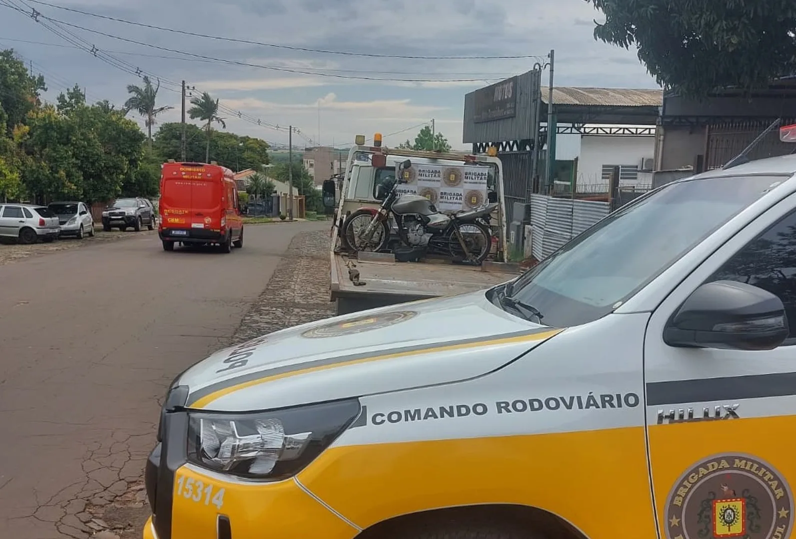 Dois Homens Presos por Receptação de Moto Furtada em Santo Ângelo pela Brigada Militar