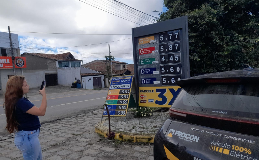 Preços de Gasolina em Campina Grande: Entre os Mais Baratos na Paraíba