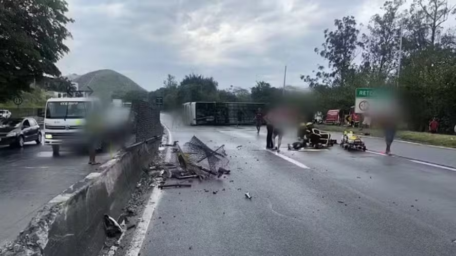 Acidente Grave com Ônibus de Torcedores do Flamengo no Rio de Janeiro