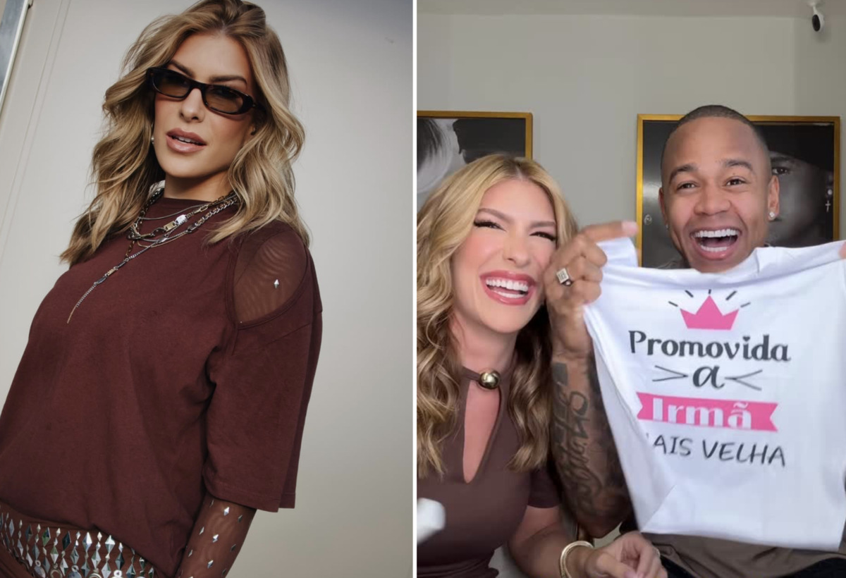 Lore Improta, grávida, faz brincadeira sobre sexo do segundo filho com Léo Santana