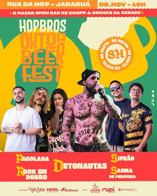 Detonautas no Oktobeer Fest 2° Edição: Cerveja Artesanal no Bairro do Jaraguá